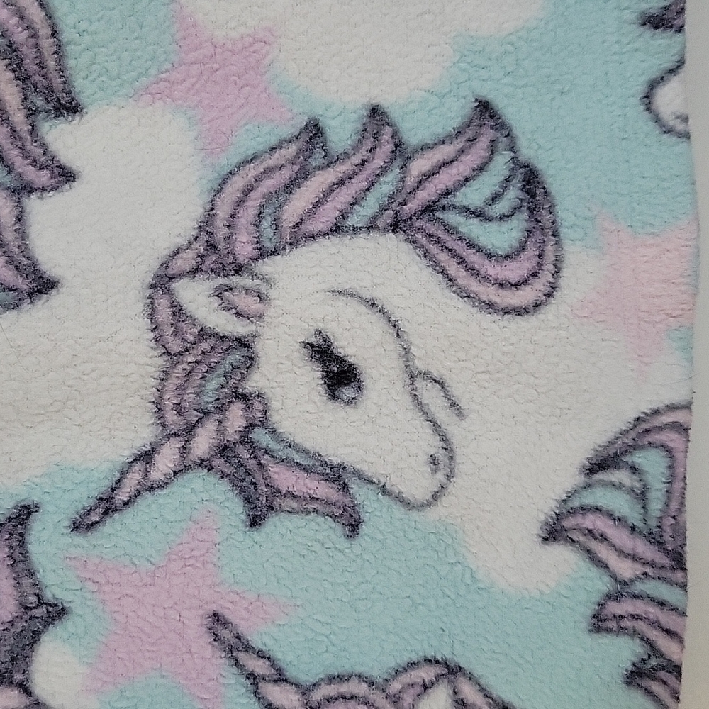 🌻 4 for $15 🌻 Children's Place quarter zip unicorn fleece - Picture 3 of 4